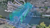 How to Create Digital Twins of Historical Sites: Alcántara Bridge in Toledo, Spain