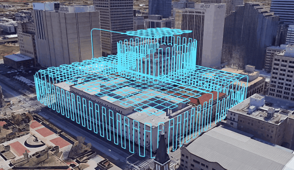 3D Data collected with Mavic 3E